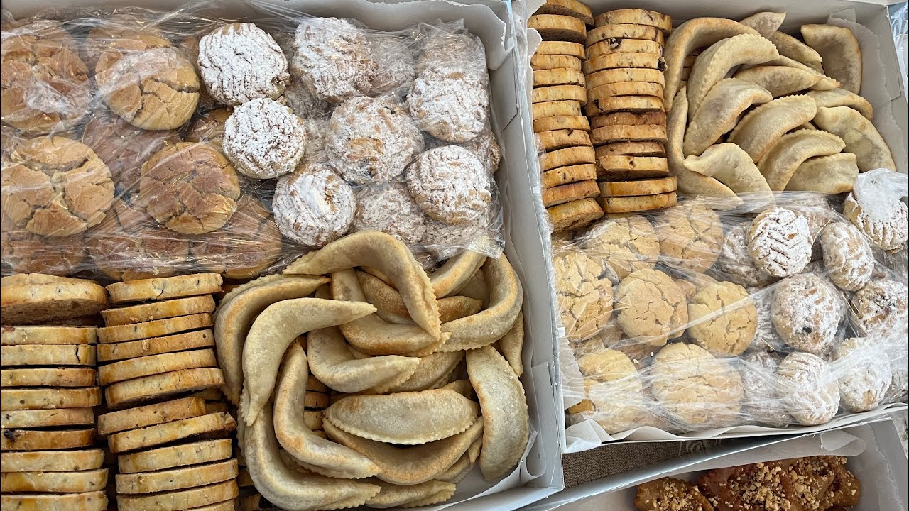روتين طلبية حلويات العيد حلويات زمان من أسهل ما يكون غريبة البهلة حلوة الخليط و الفقاص أو بجماط