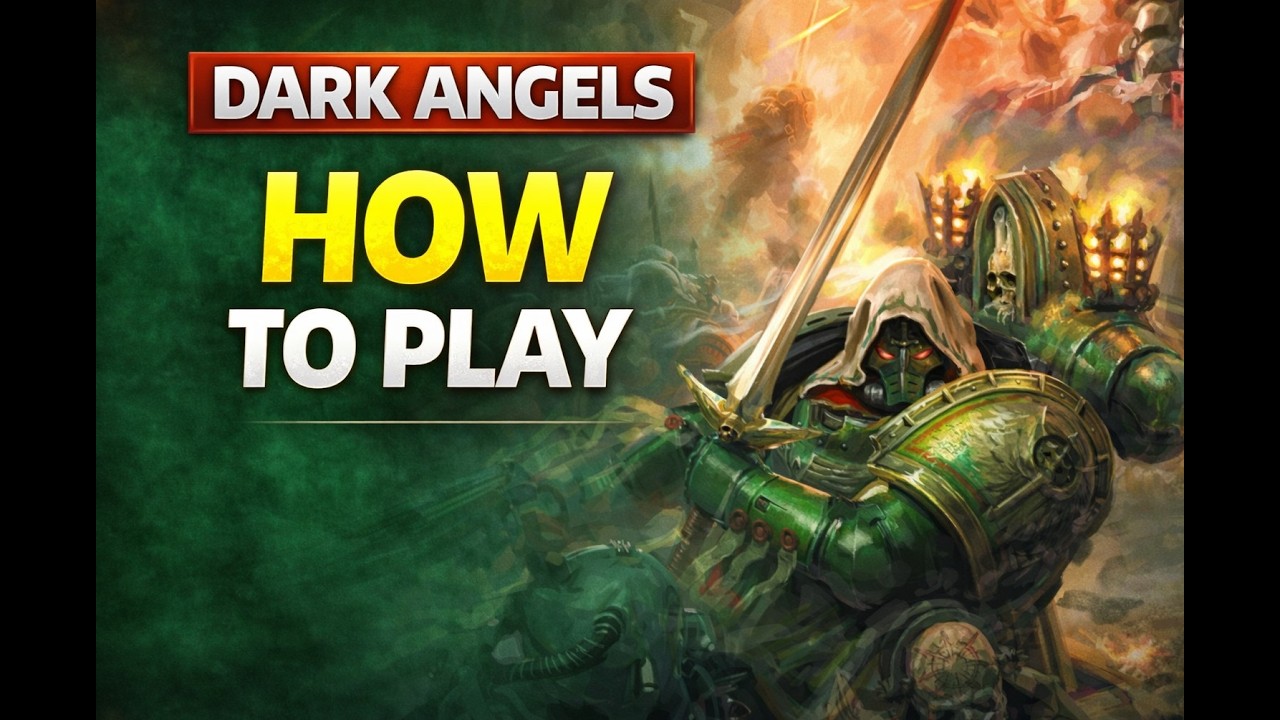 Темные Ангелы: как они на самом деле выигрывают игры | Руководство по Warhammer 40K