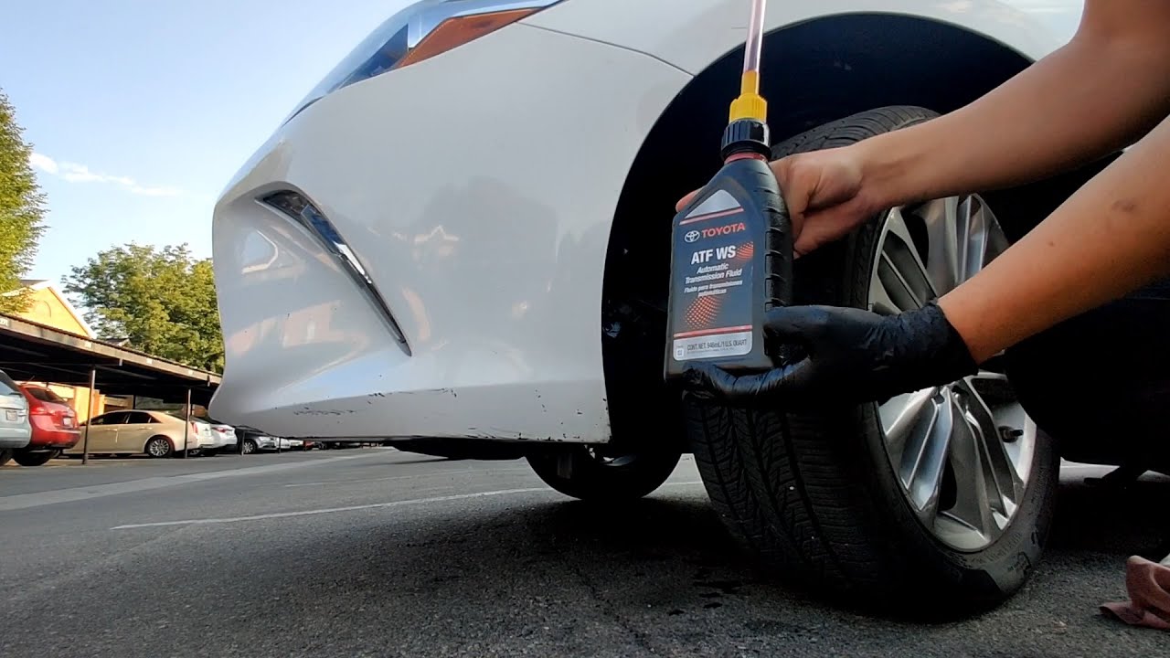 How to Change the Transmission Fluid on a 2017- 2016 Toyota Camry for 25 $