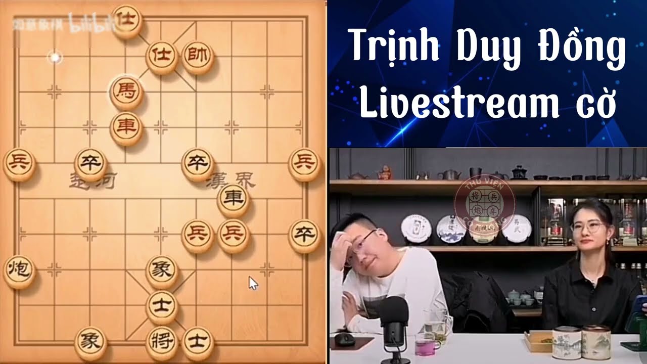 Trịnh Duy Đồng đối đầu thần 1-1 sử dụng ngũ bát pháo
