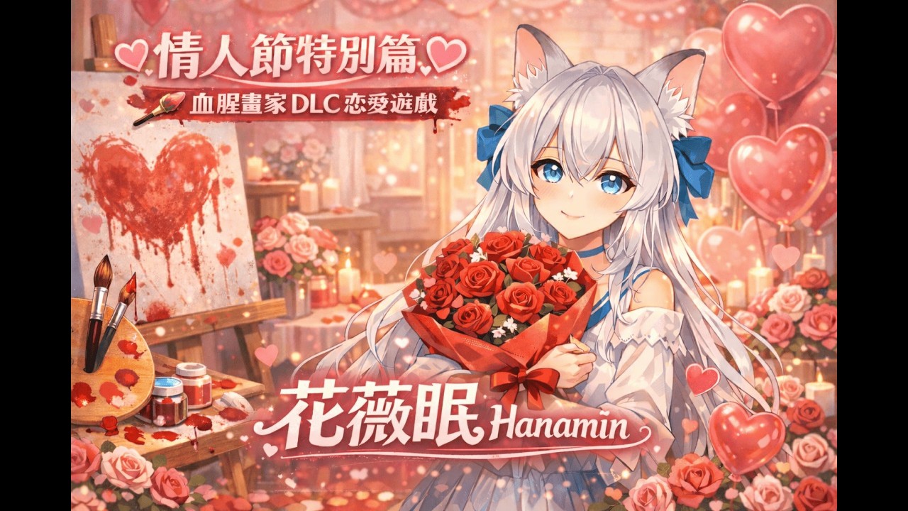 白色情人節過了？沒關係！有花寶每天都是情人節 💝 #初見歡迎 #降落歡迎 #新人VTuber
