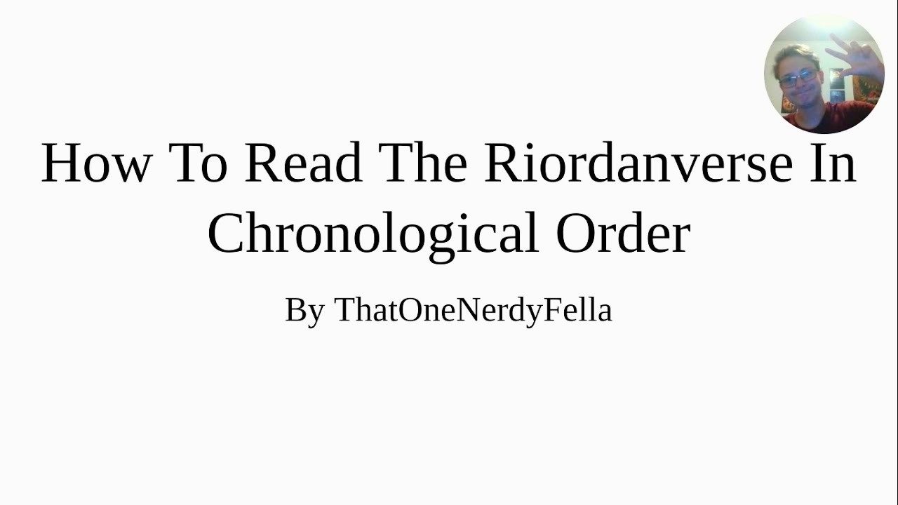 How To Read The Riordanverse In Chronological Order