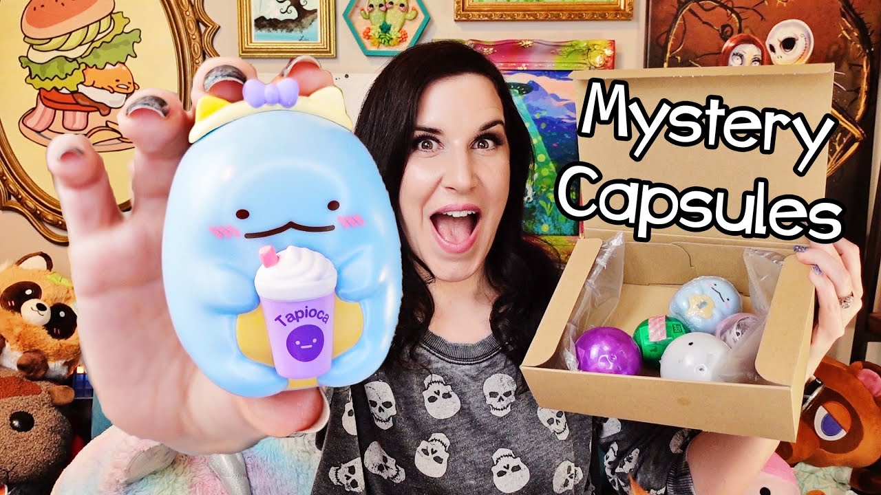 Сюрприз-бокс с таинственными капсулами Gashapon! Gachaholic
