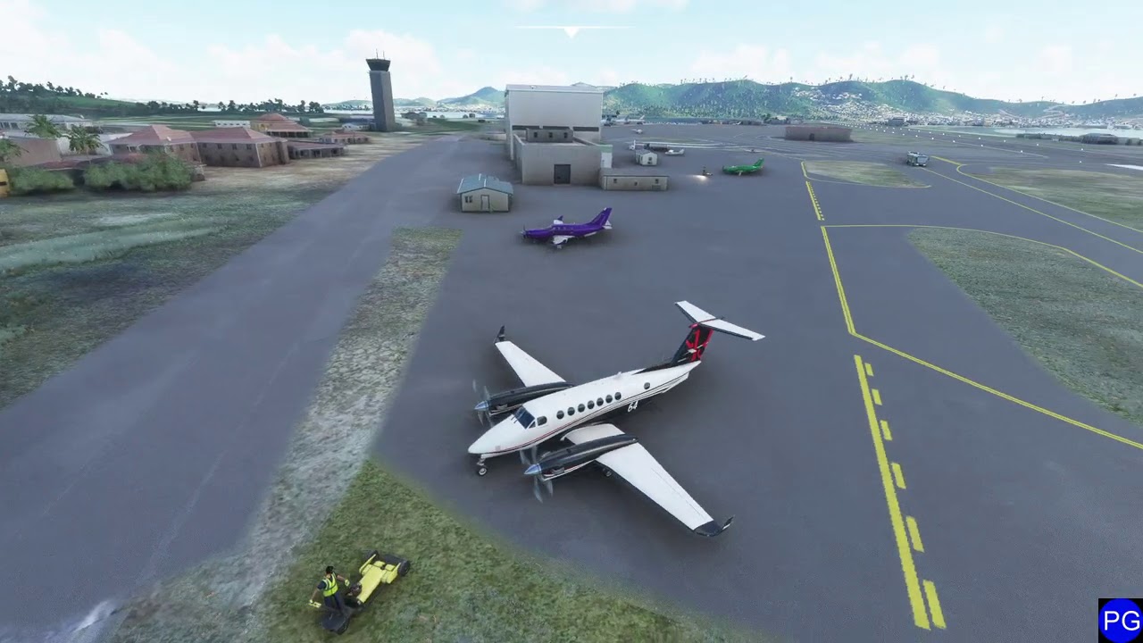 FS2020 - Flying the textron/beechcraft 350i