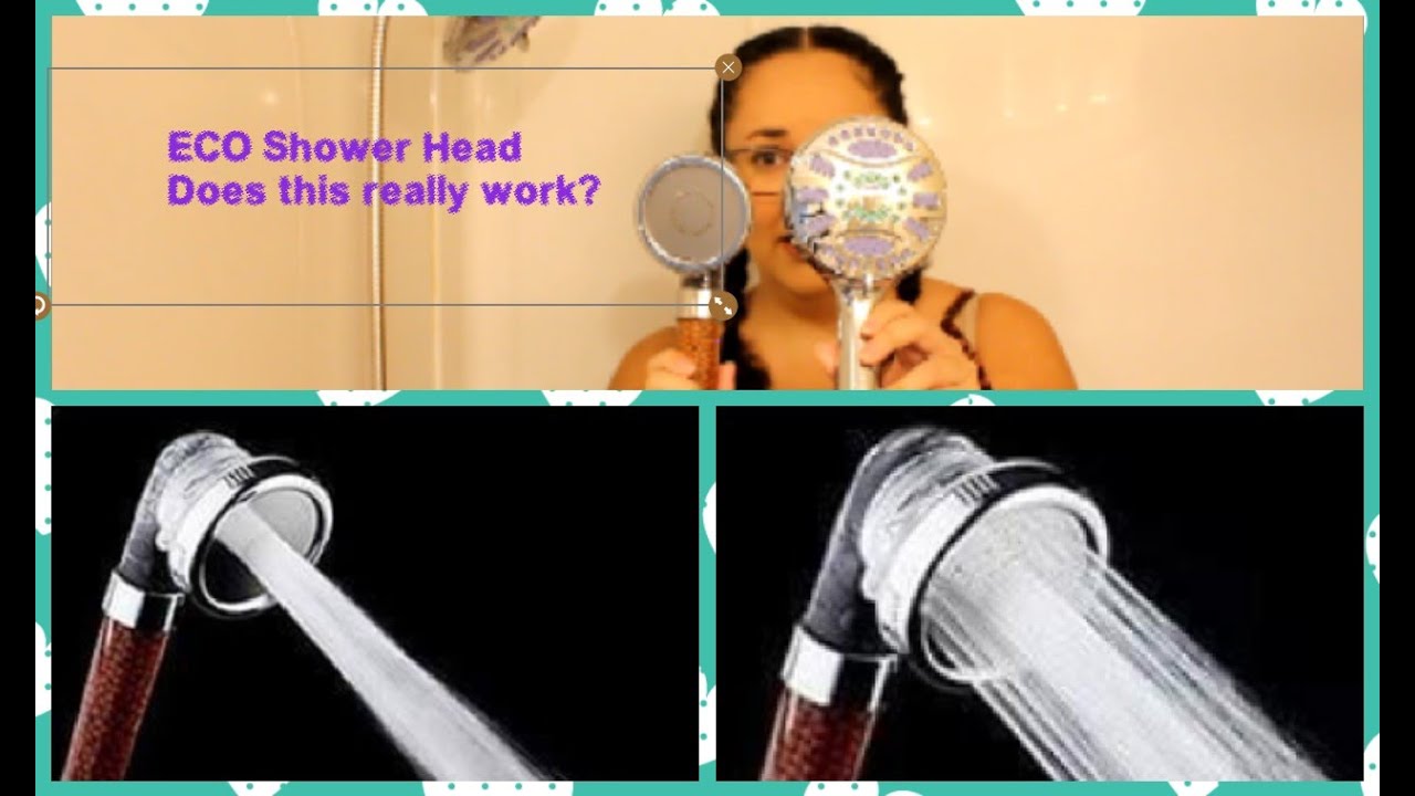The ECO WATER Shower Head | Does this thing really work?
