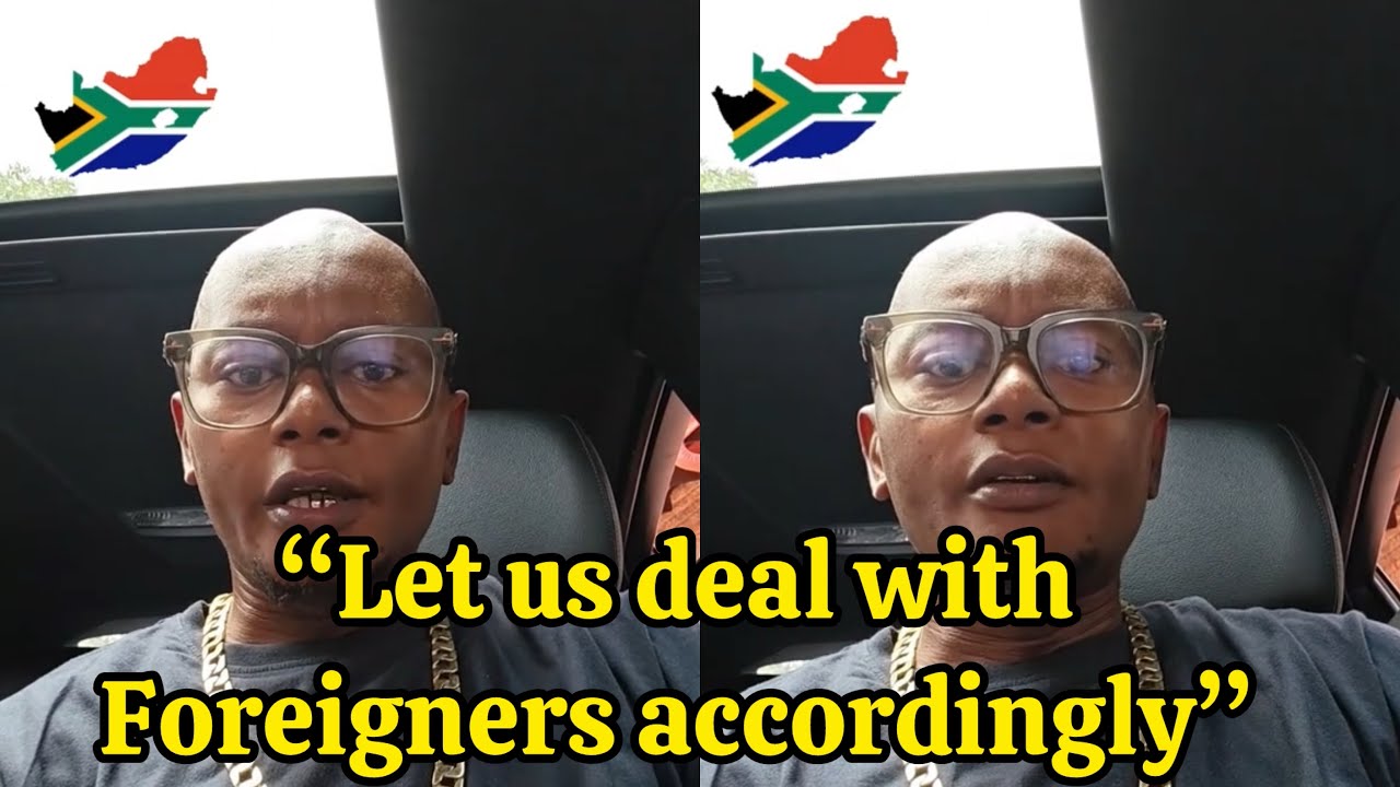 SA man shares a strategy for dealing with foreigners in‼️