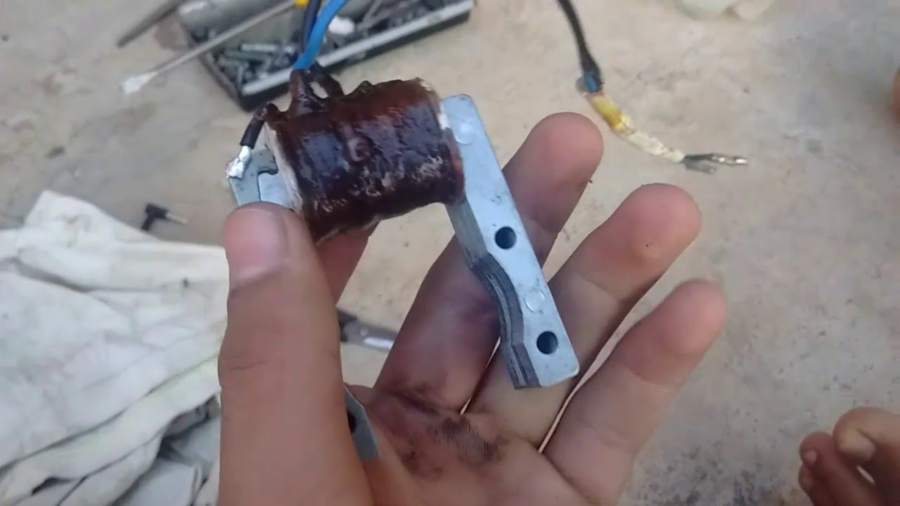 Como vedar a bobina da motorizada