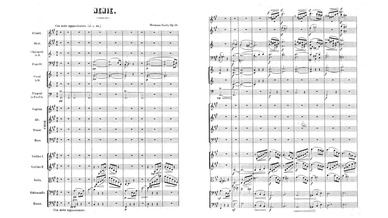 Hermann Goetz &ndash; Nenie