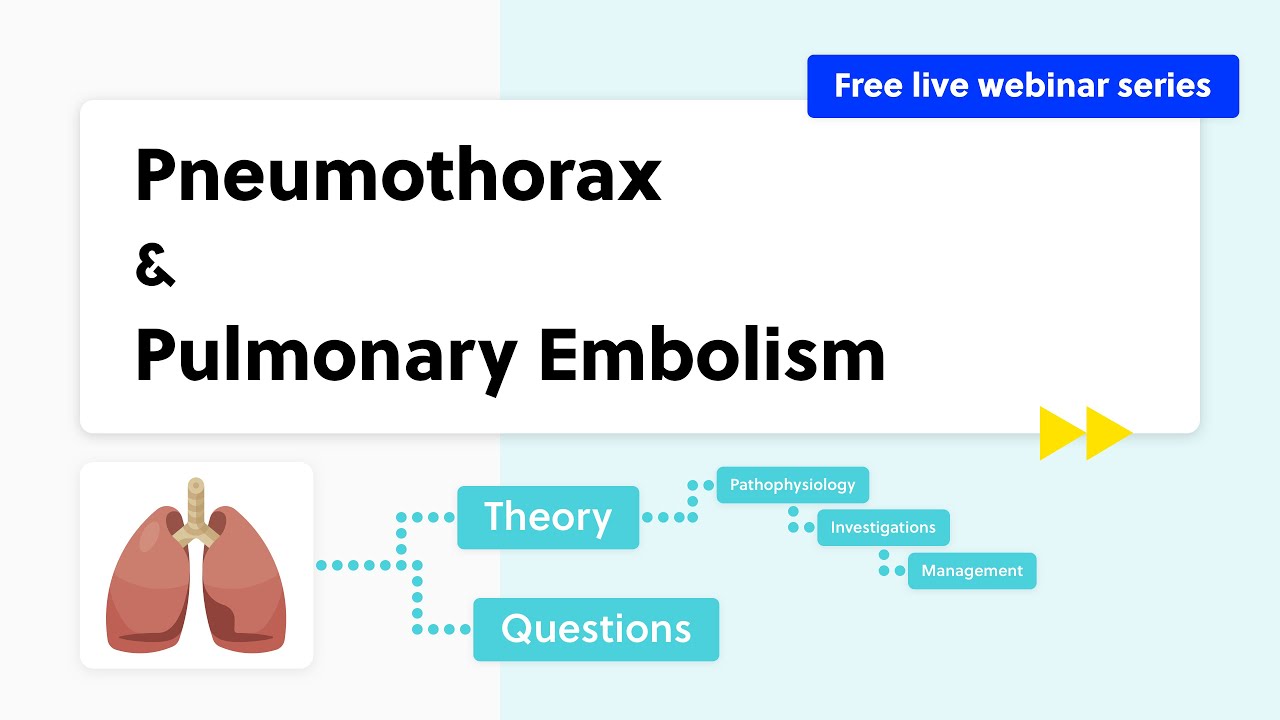 Pneumothorax | Pulmonary Embolism (case-based discussion, theory and quiz)