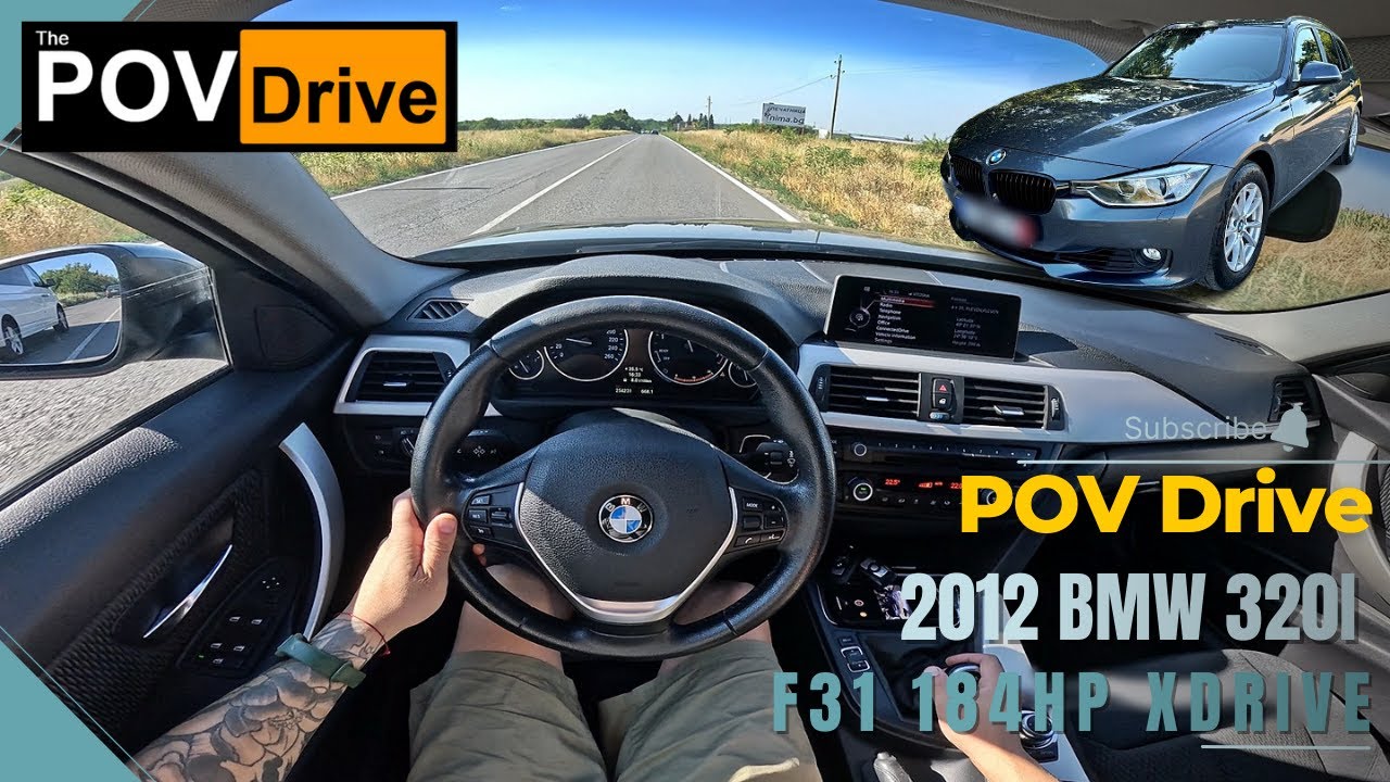 2012 BMW 320i F31 XDrive 184hp | POV Test Drive