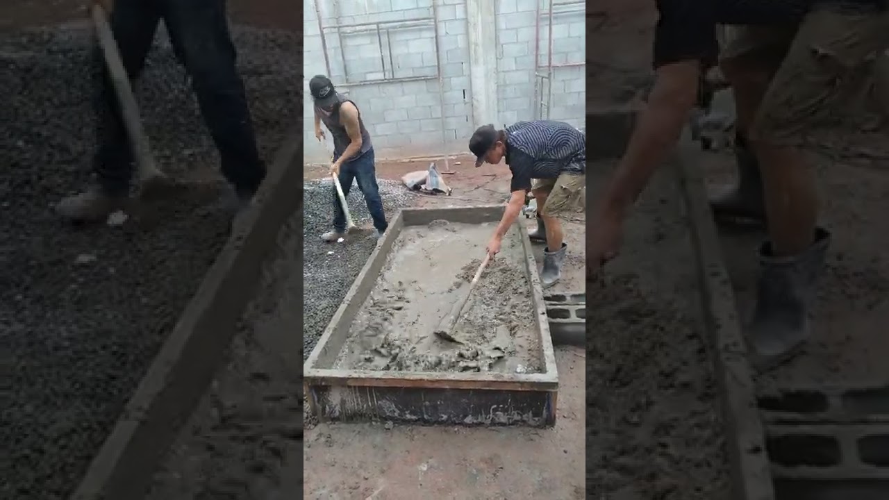 um concreto rápido e muito fácil de fazer