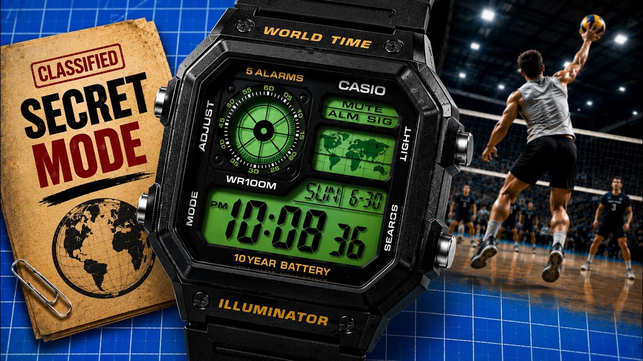 Casio Royale 🕵️&zwj;♂️⌚ Moja tygodniowa recenzja AE-1200