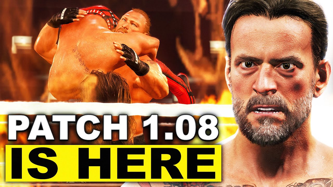 WWE 2K26 MASSIVE NEW PATCH FIXES A LOT! (Patch 1.08 Notes)