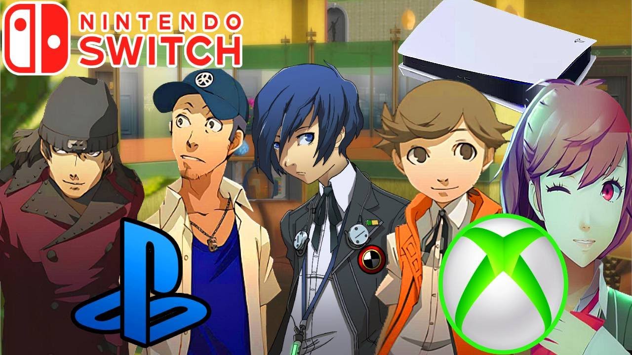 Persona 3 Cast Play Video Games