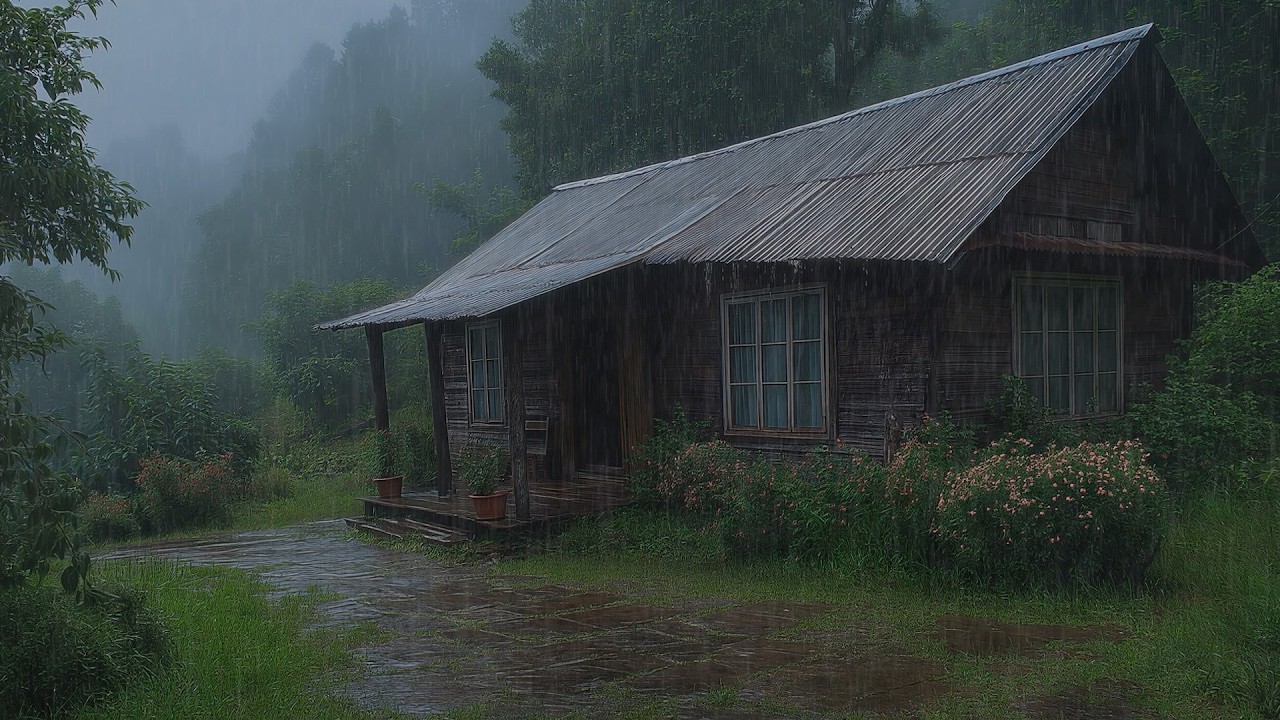 Rain Ambience for Letting Go of Worry and Sleeping Deeply | Calm Nights and Mental Healing