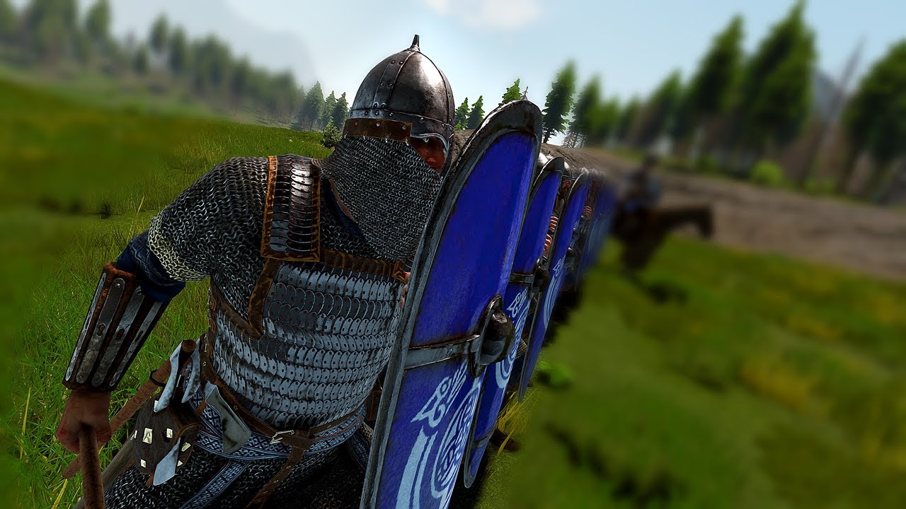 20 Soldiers vs 100 Marauders - Riot Squad | 4K | Mount & Blade II: Bannerlord