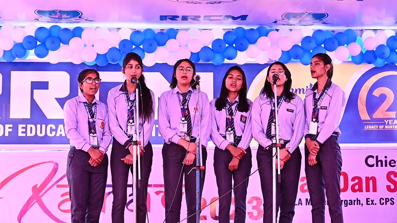 स्वागत हम करते हैं (Walcome Songs) RRCM School Kanina#timesong