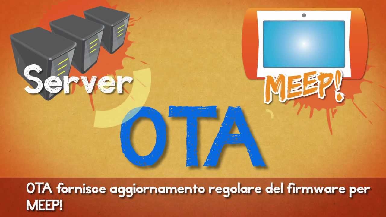 Aggiornamento OTA - Come aggiornare il tablet MEEP! con il software disponibile più recente