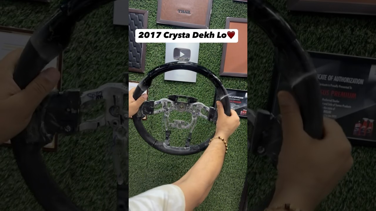 1st Video Out of Toyota Innova Crysta Exterior and interior Transformation into Lexus #toyota