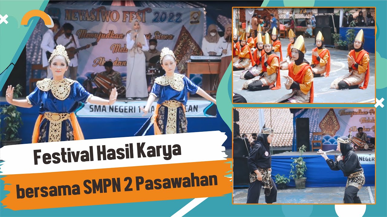 Festival Hasil Karya bersama SMPN 2 Pasawahan | SMA Negeri 1 Mandirancan