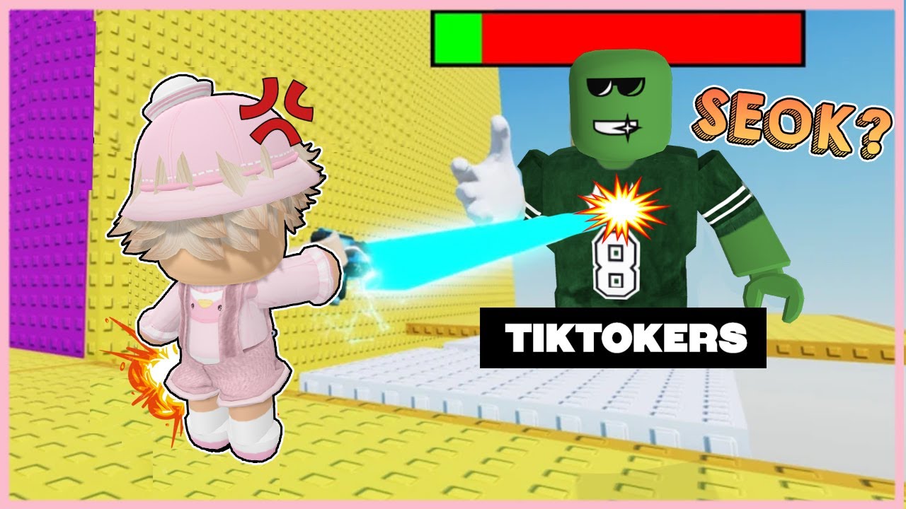 ACIL KETEMU SEOK TIKTOKERS JAHIL - Roblox Tower Indonesia
