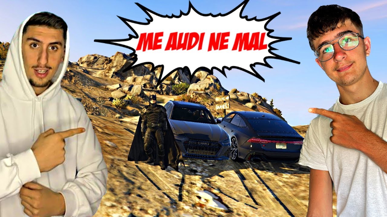 LEONARDO DHE DANJELI ME AUDI NE MAJE TE MALIT !!!