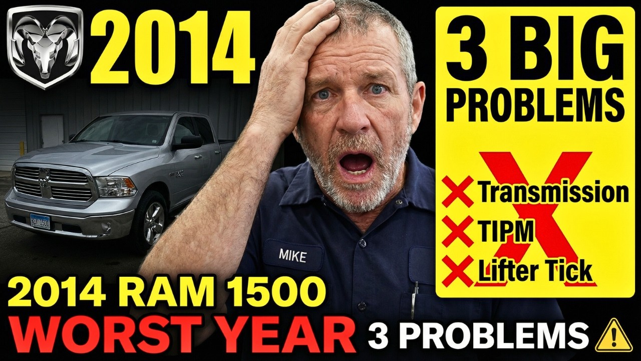 RAM 1500 2014 года — худший год в истории? 3 проблемы, которые губят эти грузовики ⚠️