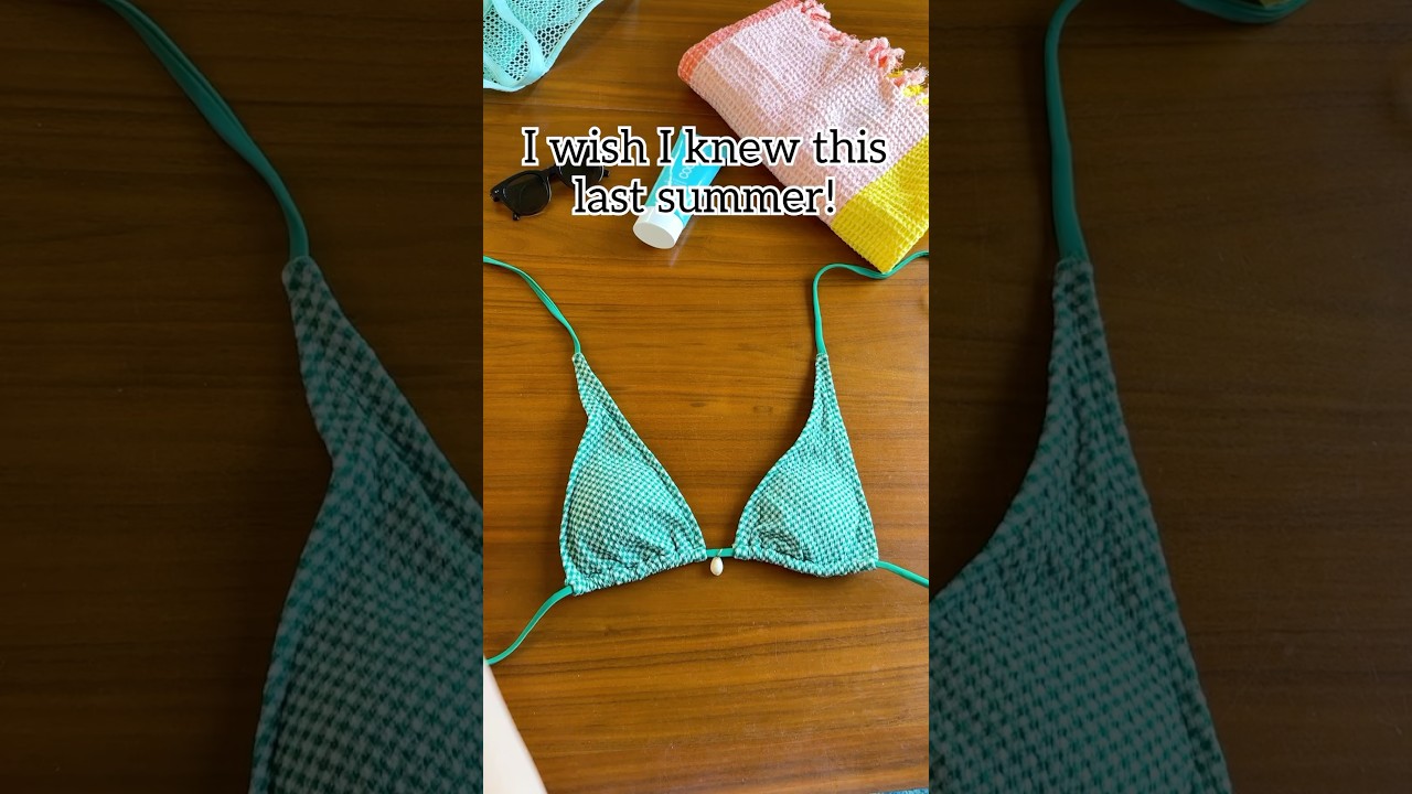 How to tie a bikini! #bikini #fashion #tips #summer