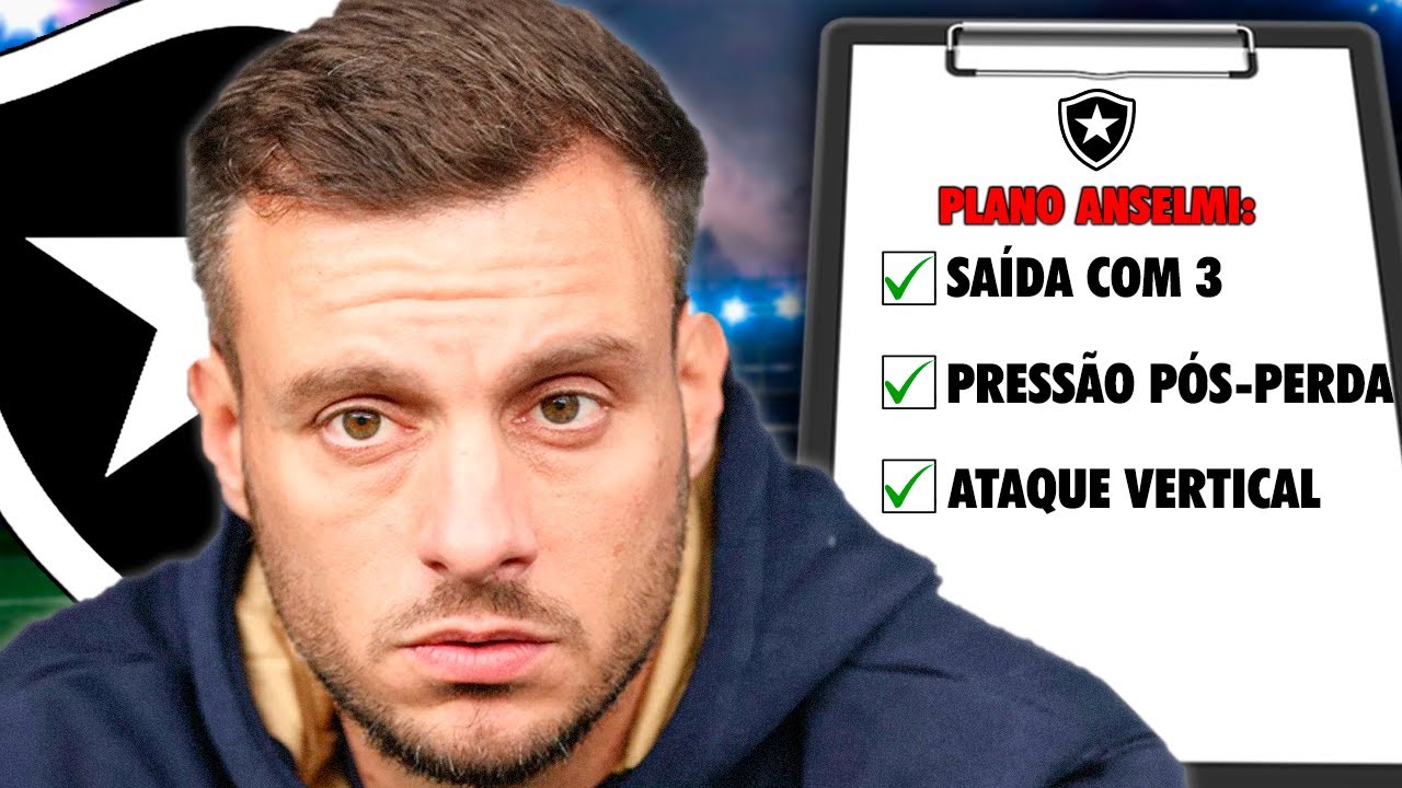 O plano tático de Anselmi no Botafogo vai funcionar no Brasil?