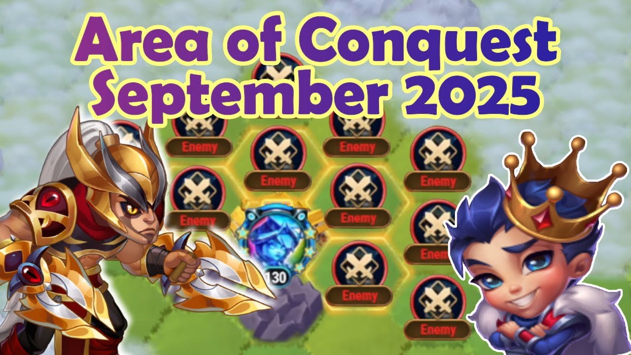 Area Of Conquest September 2025