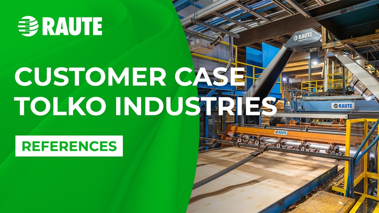 Raute reference: Tolko Industries, Canada increases recovery with Green Veneer Composer & Analyzers