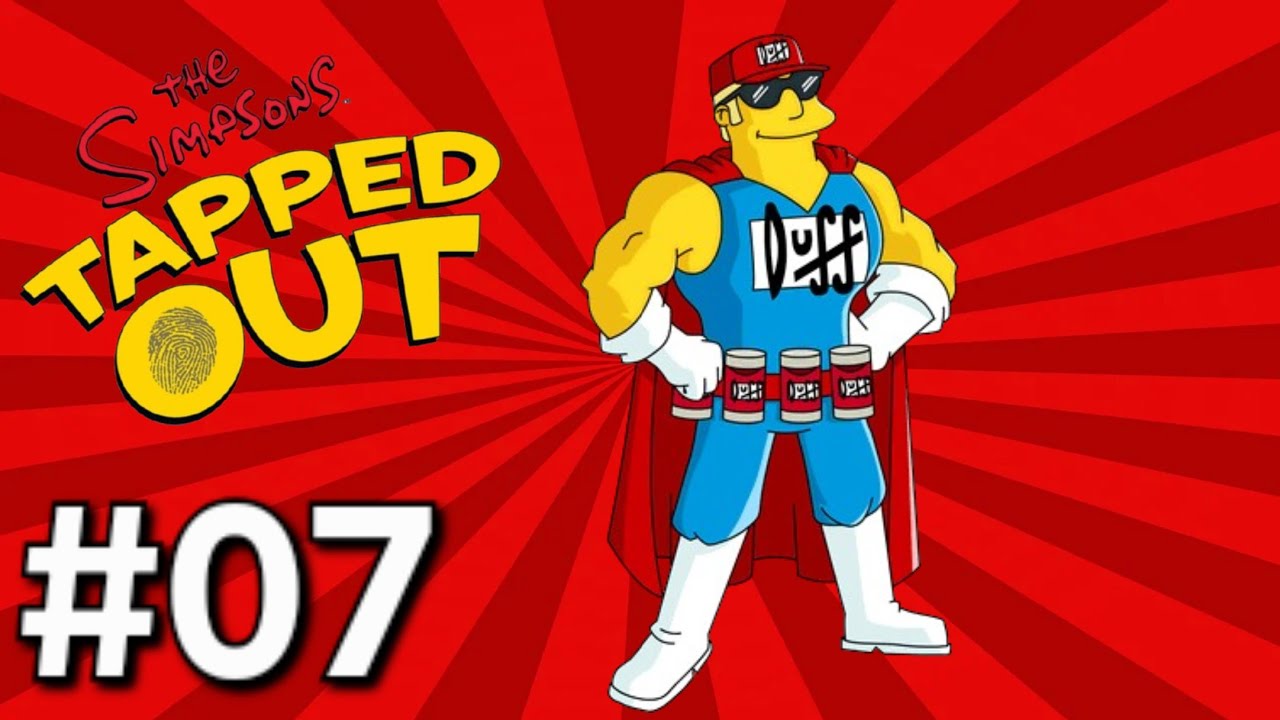 The Simpsons: Tapped Out - Duffman! (7)