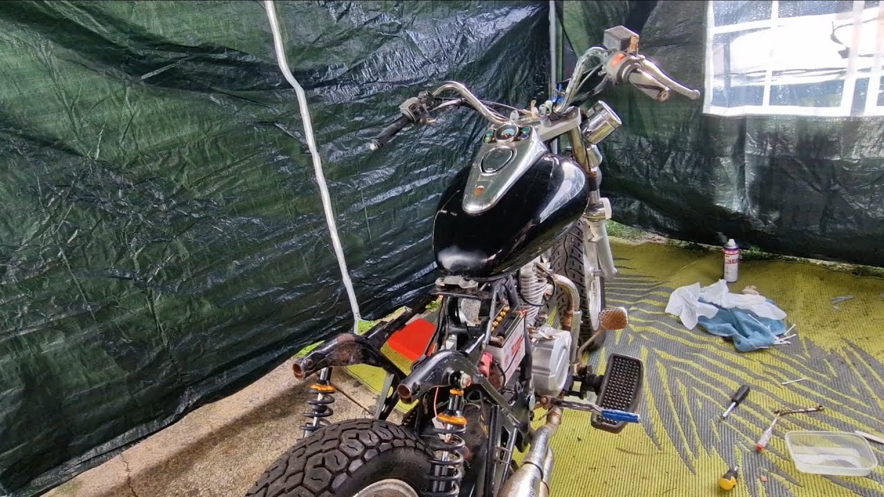 Я купил этот дешёвый проект Pioneer Nevada 125CC, но можно ли его починить? Часть 2
