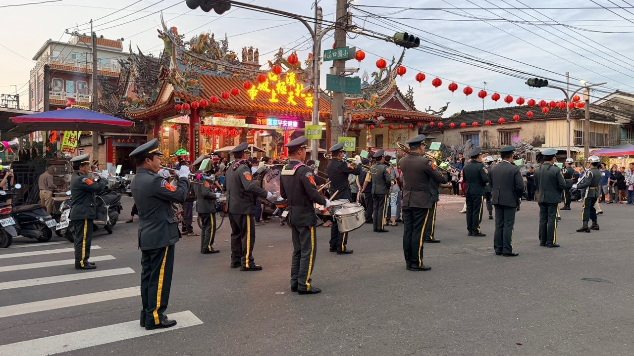 恭祝溪口北極殿老上帝恭祝溪口北極殿老上帝 二上帝 五谷王前往溪北北極殿登殿盛事圓滿成功暨元宵節繞境平安圓滿