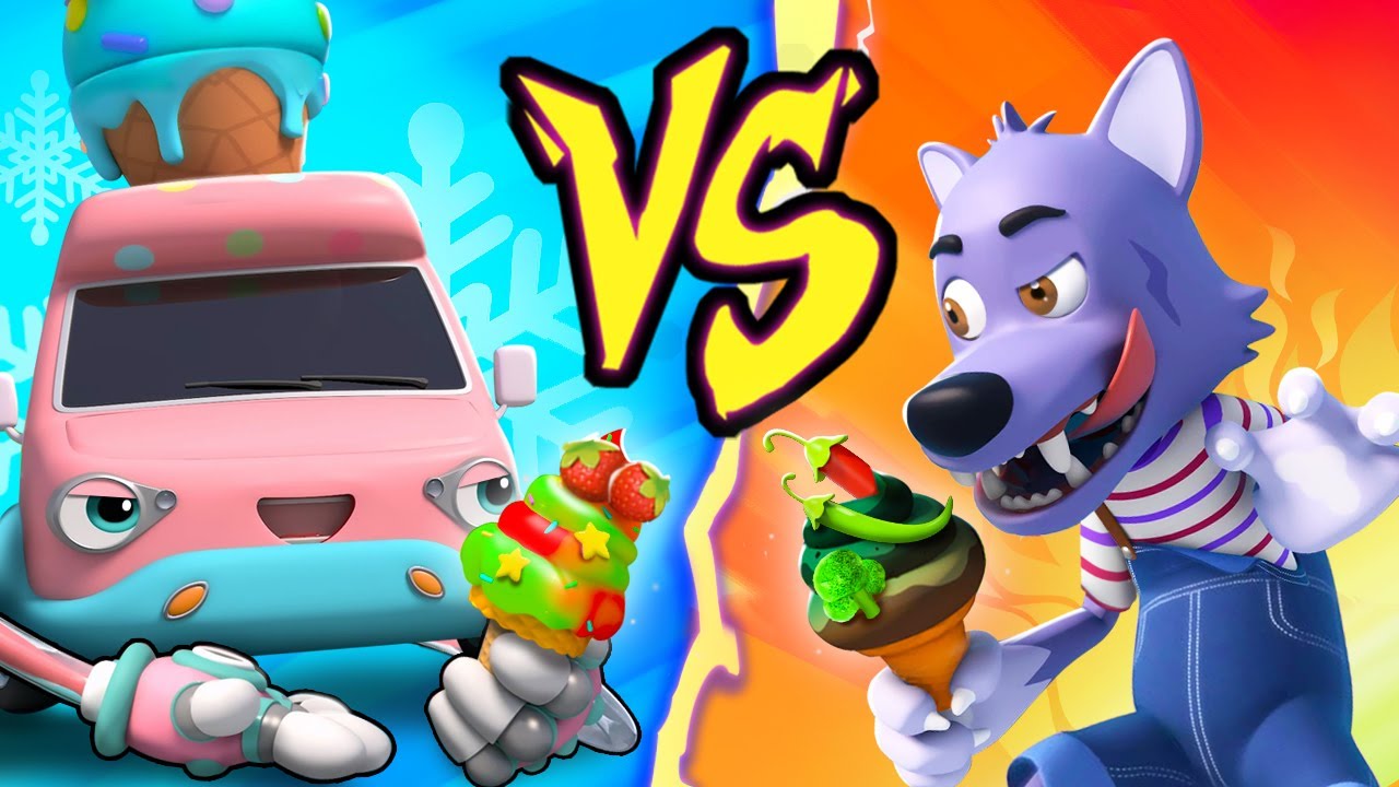 Veggie Ice Cream Song | Good Habits | Colors Song | Monster Truck | Kids Songs | BabyBus