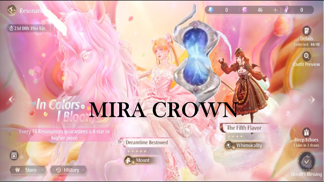 Infinity Nikki Mira crown 2.3