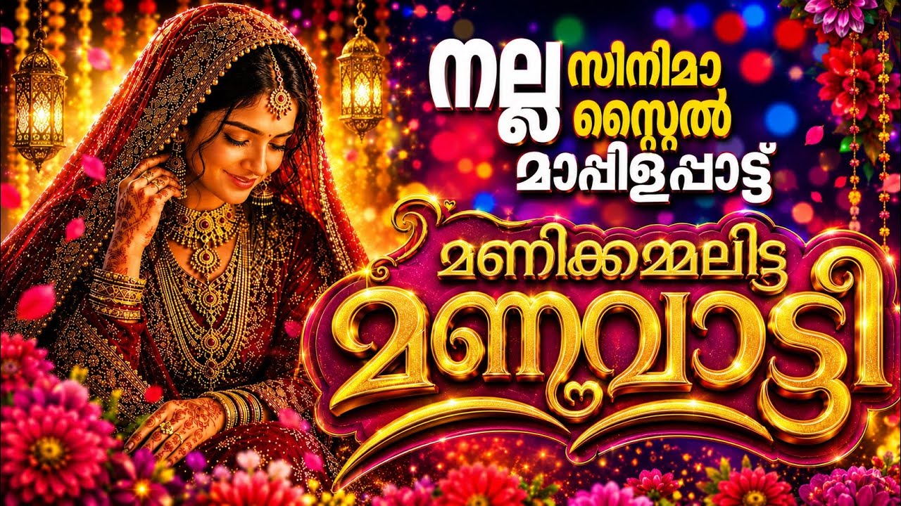 മണിക്കമ്മലിട്ട മണവാട്ടി | Mappila Wedding Song | Minimal DJ Mix 2026