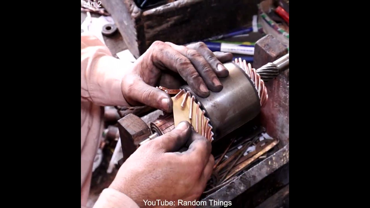 Restoration of Truck Starter Motor Armature Part 2