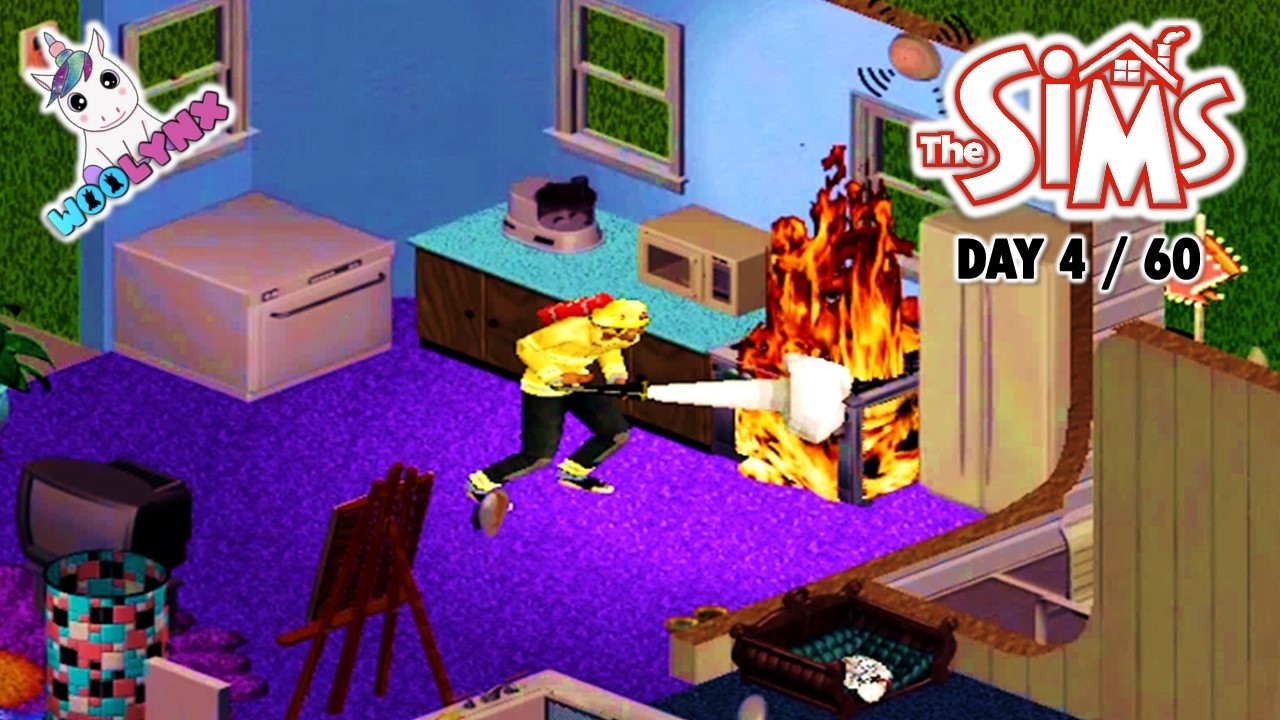 How to NOT cook on a budget... | Playing The Sims 1 EVERY DAY | Day 4 of 60