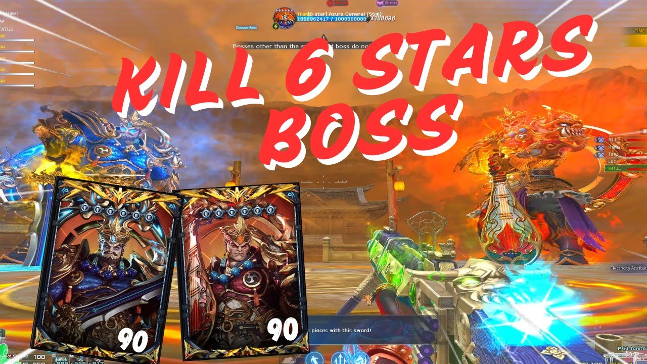 KILL 6 STARS GENERAL MA PIPA & GENERAL MA SWORD IN GOD ZONE (ZA4 MODE) - CROSSFIRE PH