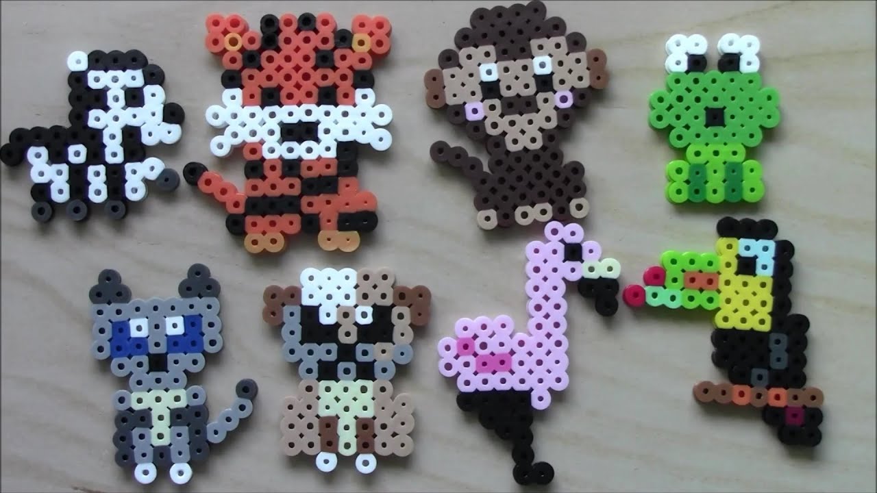 Easy Perler Bead Animals  Keychains and Magnets #3