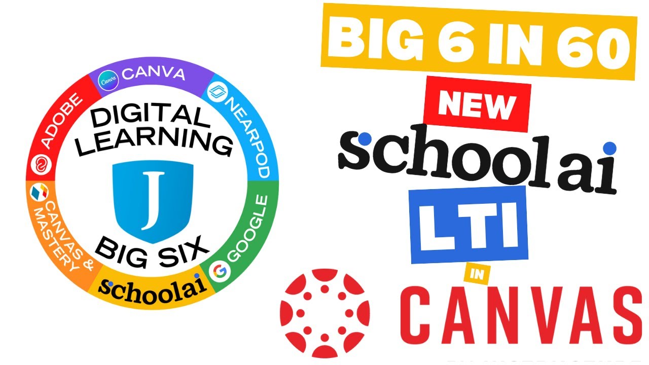 Big 6 in 60: New SchoolAI Canvas LTI