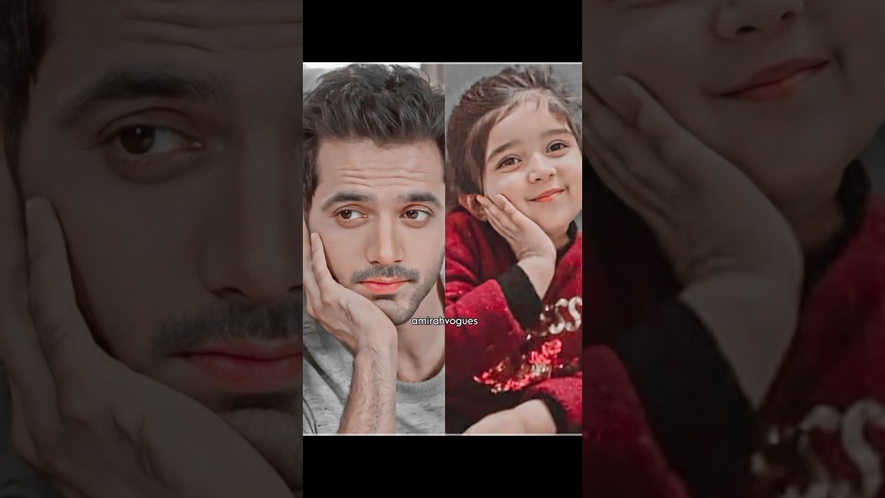 Wahaj Ali pics with his wife& Daughter #terebin #murtasim #wahajali