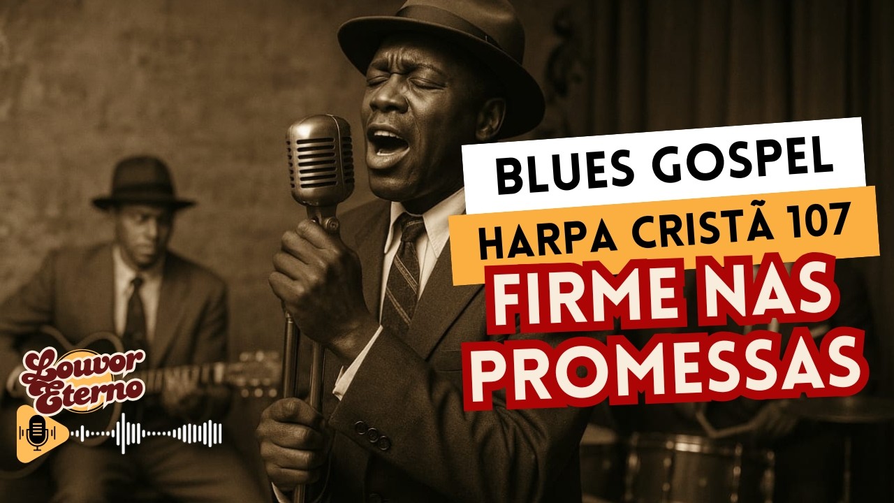 Harpa Cristã 107 – Firme nas Promessas | Blues Gospel com IA