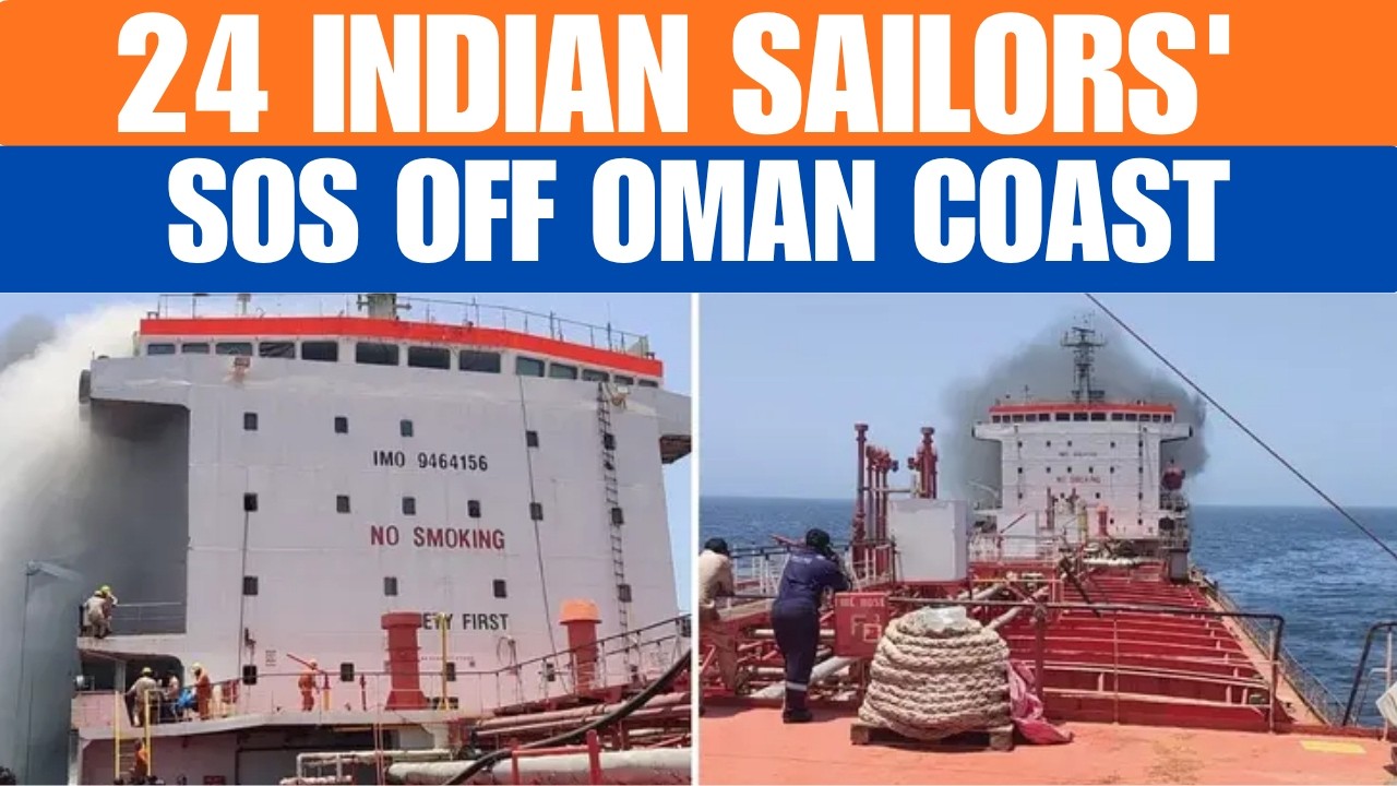 24 Indian Sailors' SOS Off Oman Coast | News9