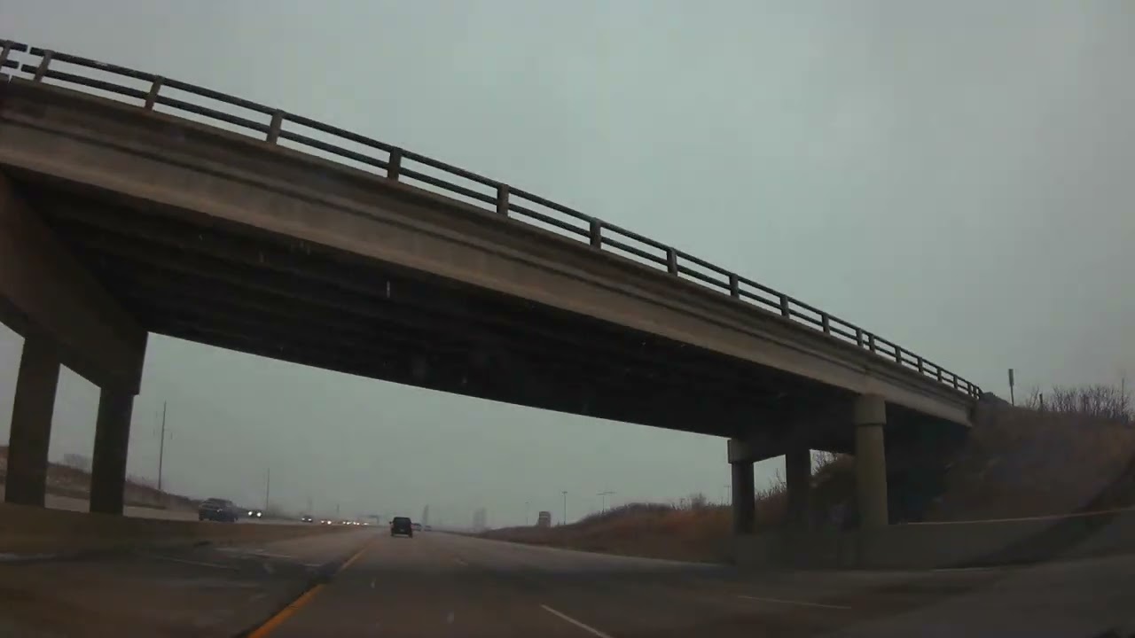 4K Dash Cam With Commentary - I-90/94 West I-39 North - North Of Madison Wisconsin Area - 11/26/2025