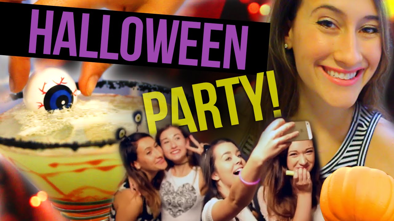 DIY Halloween Party (Collab w/ MayBaby, Macbby, and SierraMarieMakeup)