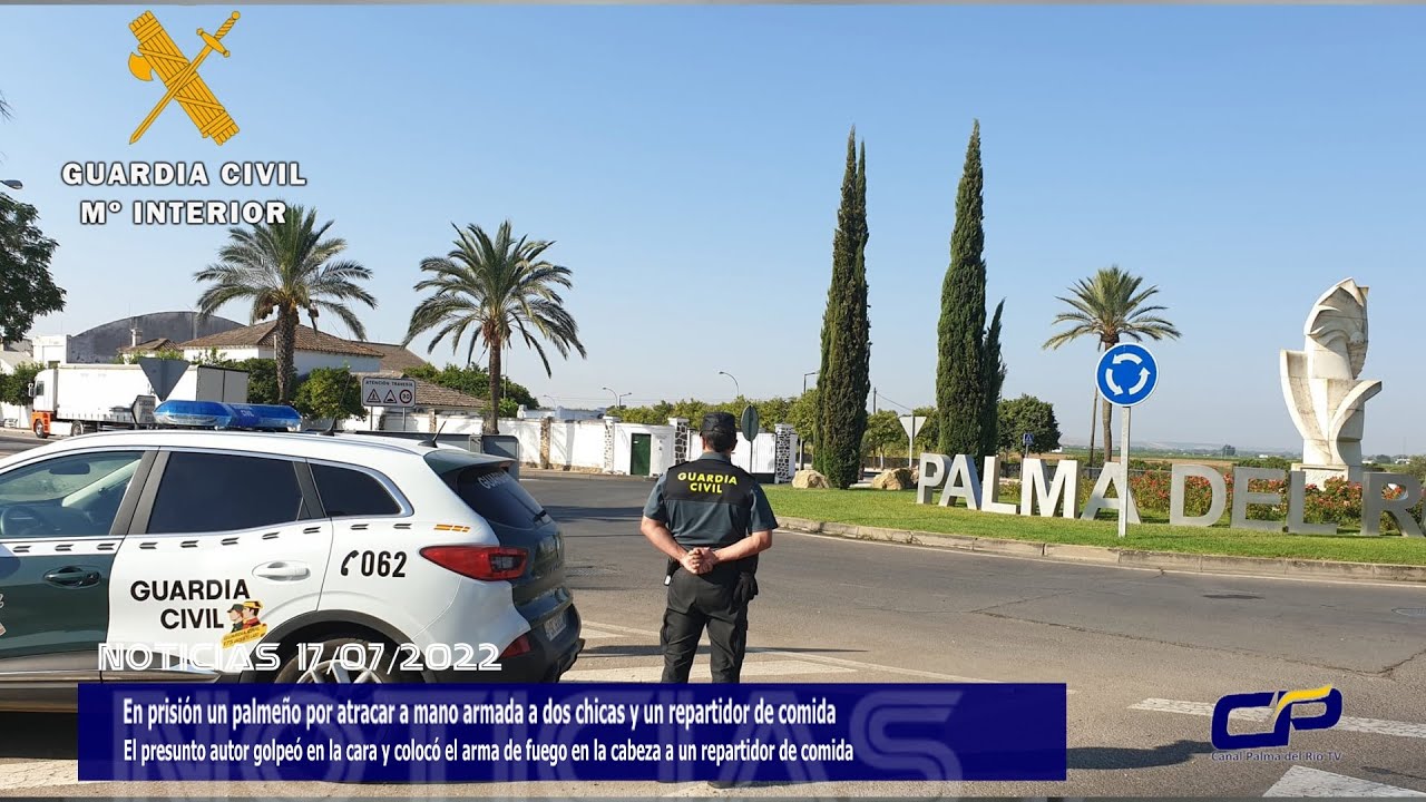 En prisión un palmeño por atracar a mano armada a dos chicas y un repartidor de comida