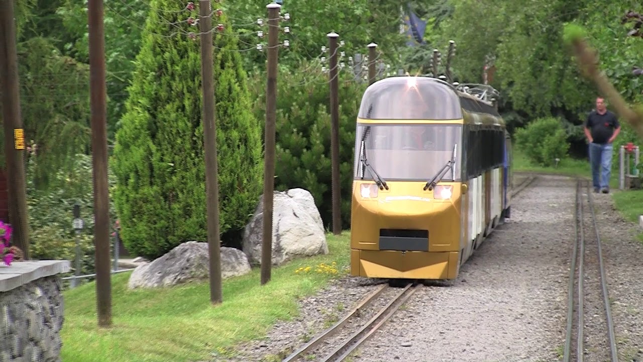 Le Golden Pass Panoramic au Swiss Vapeur Parc