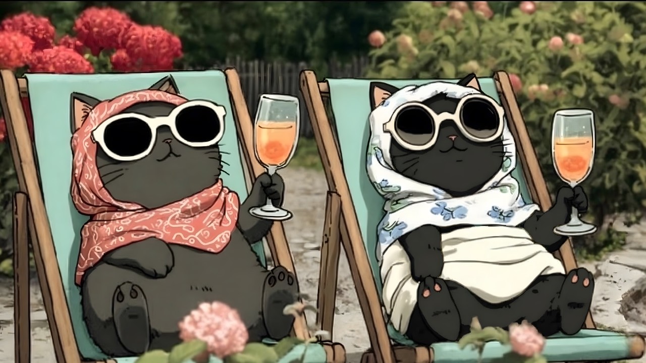 Cat Jazz Relax Chillout Music | Lazy Cats and Smooth Summer Vibes